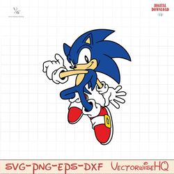 Sonic SVG,The Hedgehog SVG