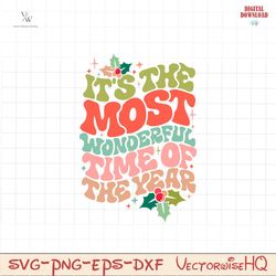 The Most Wonderful Time of The Year SVG