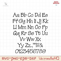 Notebook Dots Font SVG TTF, Dots Font, School Font, Poster Font, Digital Download, 1 svg, 1 dxf, 1 png 1 TTF File