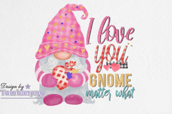 Gnome Valentine Sublimation