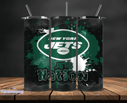 New York Jets Logo NFL, Football Teams PNG, NFL Tumbler Wraps PNG Design 19