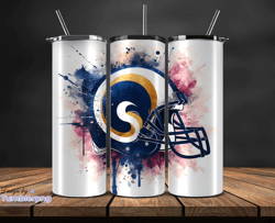 Los Angeles Rams Logo NFL, Football Teams PNG, NFL Tumbler Wraps PNG Design 27