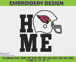 Cardinals Embroidery Designs, NFL Logo Embroidery, Machine Embroidery Pattern -07 by Tumblerpng