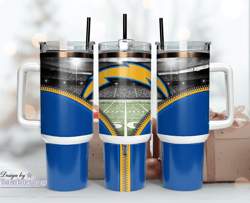 Los Angeles Chargers 40oz Png, 40oz Tumler Png 64 by Bundlepng