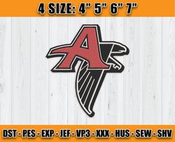 Atlanta Falcons Embroidery, NFL Falcons Embroidery, NFL Machine Embroidery Digital, 4 sizes Machine Emb Files -23-Tumble
