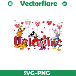Mouse And Friends Valentine PNG Bundle, Valentine Mouse Story Png