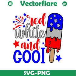 Red White And Cool SVG PNG, 4th of July SVG Bundle