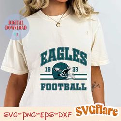Philadelphia Eagles Football Svg Digital