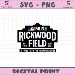 MLB At Rickwood Field 2024 SVG