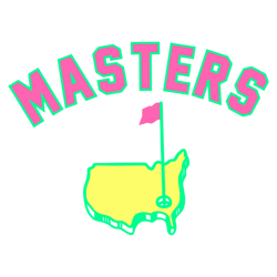 Retro Masters Tournament Golf SVG