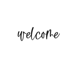 Welcome SVG, Welcome Cut File, Png File