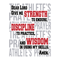 the athlete prayer, athletes prayer svg, locker room, locker decor, football, baseball, cutting file, cricut, volleyball