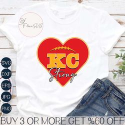 KC Strong Heart Support Kansas City SVG