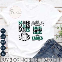 Philadelphia Eagles Football Team Svg Digital Download
