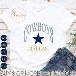 Dallas Cowboys Football NFL SVG Digital Download