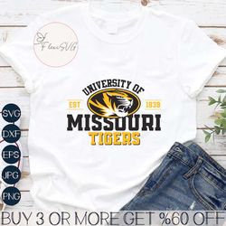 University Of Missouri Tigers SVG