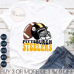 Pittsburgh Steelers Helmet Football Svg Digital Download