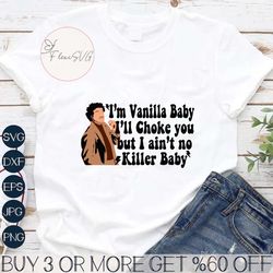 Im Vanilla Baby Jack Design SVG