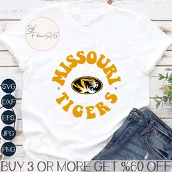 Missouri Tigers Football College SVG
