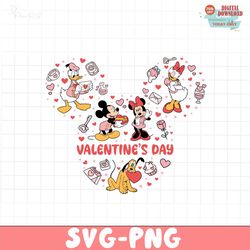Retro Dis Ney Valentine PNG High-quality