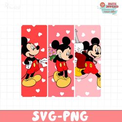 Mickey Retro Valentines Png, Happy Valentine's Day Png