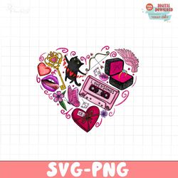 Valentine Heart PNG file, Happy Valentine Png