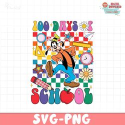 100 Days Of School Goofy Png Svg