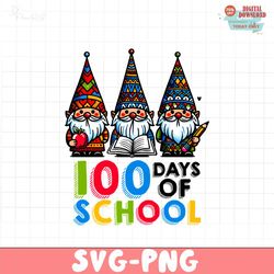 100 Days of School Png, Happy 100 Days of School Faux Sequin PNG
