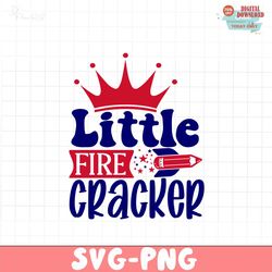 Little fire cracker SVG PNG, 4th of July SVG Bundle