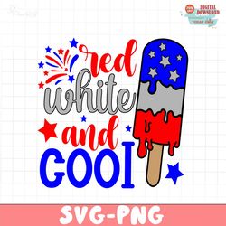 Red White And Cool SVG PNG, 4th of July SVG Bundle