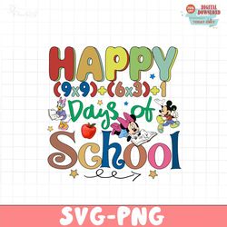 Happy days of school PNG file