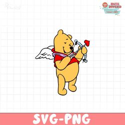 Pooh Candy Heart png