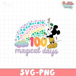 100 days Magical daisy mickeyPNG