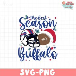 The Best Season Buffalo Christmas SVG Digital Download