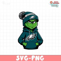 Grinch Wear Philadelphia Eagles Shirt Logo Svg