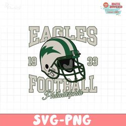 Eagles Football Philadelphia Helmet Svg Digital Download