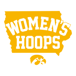 The Iowa Hawkeyes Womens Hoops SVG
