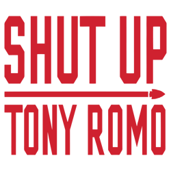 Shut Up Tony Romo KC Football SVG