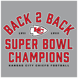 Back 2 Back Super Bowl Champions LVIII SVG