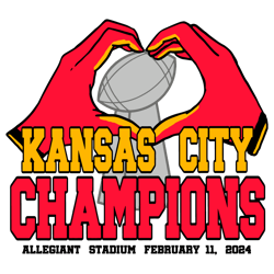 Kansas City Champions 2024 Super Bowl SVG