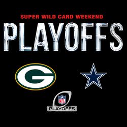 Packers Vs Cowboys 2023 Super Wild Card Playoffs PNG