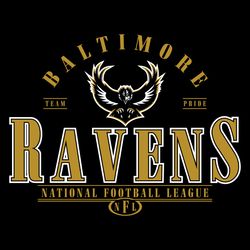 Vintage Baltimore Ravens Football Svg Digital Download