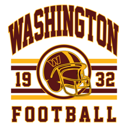 Retro Washington Football 1932 Svg Digital Download