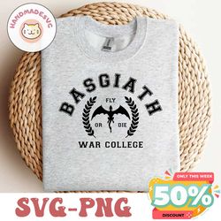Fourth Wing Inspired SVG | Basgiath War College PNG | Dragon Riders Quadrant | Rebecca Yarros | Cricut File | Fantasy