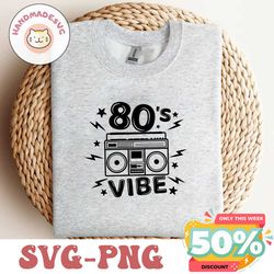 80's Vibe svg, 80's svg, Music Cassette SVG, Retro 80s Country Clipart, Music Classic Lover,Retro 1980 svg,Instant Downl