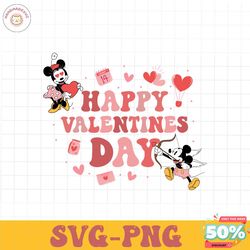Happy valentines day png, Mouse Couple Png
