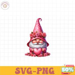 Gnomes Valentines Sublimation Clipart
