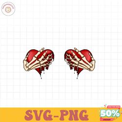 Skeleton Heart PNG file