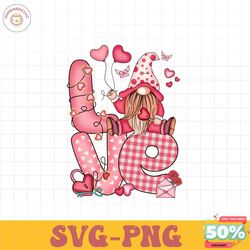 Gnome LOVE valentines day PNG