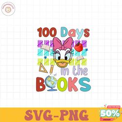 100 days in the book daissy PNG file